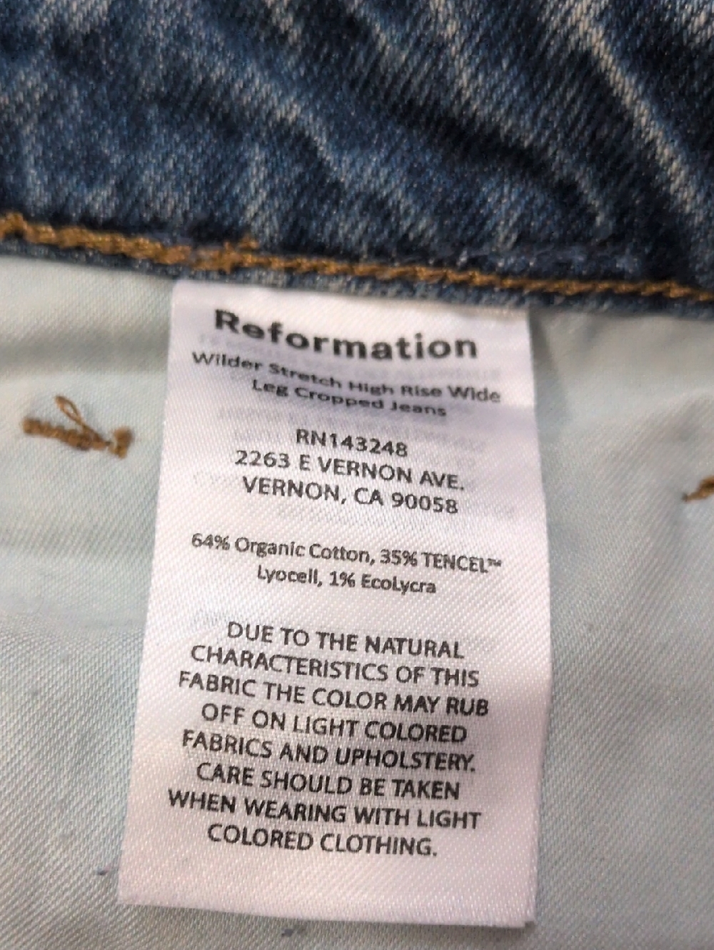 Reformation Wilder Jeans 30 - Picture 4 of 8